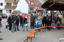 Einweihung der Festjahrestafel