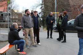 Einweihung der Festjahrestafel